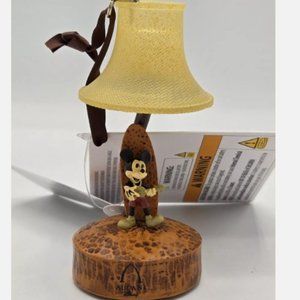Disney Aulani Hawaii Exclusive Mickey Mouse Surf Lamp Light Up Ornament NWT